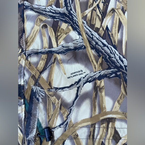 Ducks Unlimited GoreTex Teflon REVERSIBLE Hunting Jacket L XL Wetland/Timber - Picture 4 of 15